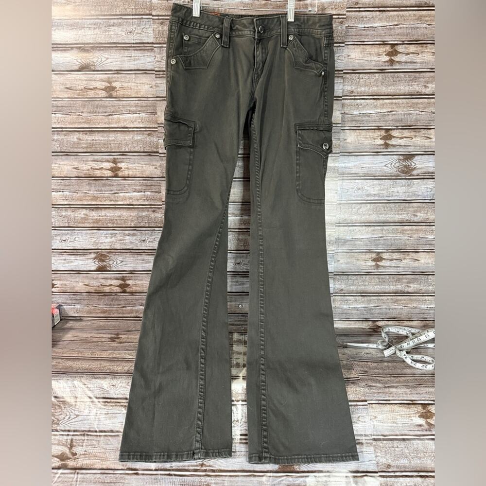 Rock Revival Skye Boot Jeans Size 30 Dark Gray
